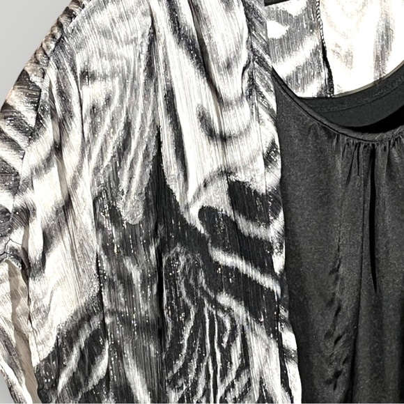 Heart Soul Black Camisole with Sheer Top - Picture 11 of 13